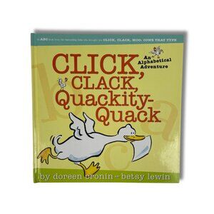 🍋 4/$20 Click, Clack, Quackity - Quack | Kids Books Childrens Book
